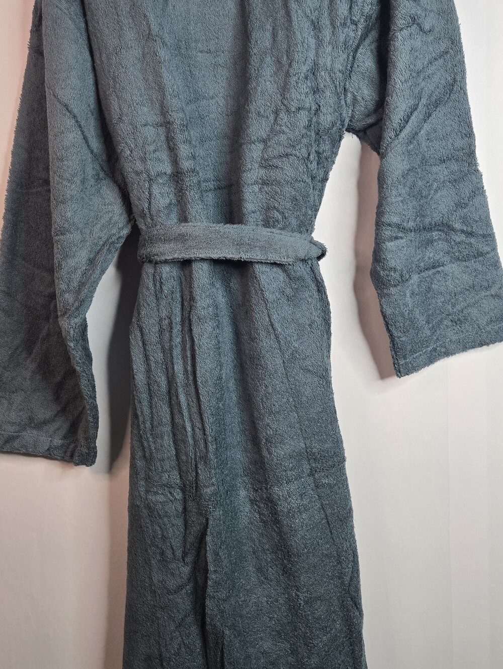 SIORO Men Size XXL Terry Cotton Hooded Robe, Pockets, Absorbent Kimono Style,NWT - Picture 9 of 11